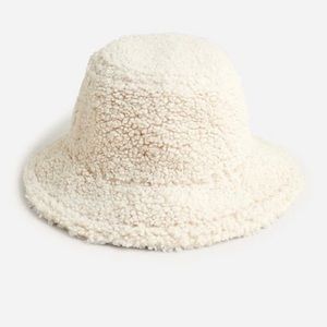 J Crew Sherpa Bucket Hat